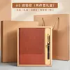 Caixa de Presente Personalizada para Caderno Conjunto de Presentes Empresariais Lembranças Empresa Escola Caderno A5 Personalizável com Impressão de Logo