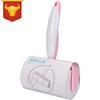 Rolo Removedor de Fiapos Rasgável 10cm Rolo de Papel Adesivo para Poeira Escova de Rolo para Roupas, Removedor de Pelos de Animal de Estimação, Removedor de Fiapos