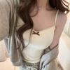 Camisola de Encaje Gris Pure Desire para Mujer Diseño Corto Ajustado con Almohadilla para el Busto para Ropa Interior y Exterior para Mujeres Nicho