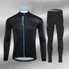 Roupa de Ciclismo Fina de Secagem Rápida com Proteção Solar para Primavera e Verão, Conjunto de Manga Longa, Equipamento de Ciclismo de Estrada e Montanha Masculino e Feminino