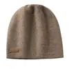 Chapéu Engrossado Chapéu de Caxemira Pura Chapéu de Pelo Feminino Chapéu de Lã Quente e Versátil Proteção para as Orelhas Chapéu de Tricô Chapéu para o Frio