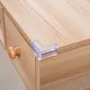 Mesa de Café Redonda Transparente con Esquinas Anticolisión Esquina Gruesa Protección para Bebés Esquina de Mueble Esquina de Goma Suave Esquina de Seguridad Infantil
