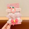Flequillo para Niños Velcro Pinza para Cabello de Bebé Organizador Lindo Dibujo Animado Flor Pinza para el Cabello Que No Daña el Cabello