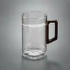 Taza de Té para Hombres y Mujeres Taza de Té Verde Taza Especial con Separador de Té Taza de Burbujas Filtro Taza Creciente Vaso de Oficina Taza de Agua