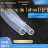 Revestimento de FEP Revestimento de Teflon Resistência à Corrosão e Resistência a Altas Temperaturas 200°C Altamente Transparente e Resistente ao Desgaste Poliperfluoroetileno Propileno Akita