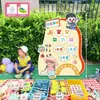 Painel Decorativo para Escola Primária Cartaz Cabine Kt Arranjo de Coração Feira de Artesanato Venda de Caridade Infantil Painel de Exposição de Marca Atividade Jardim de Infância