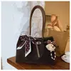 Bolso Retro de Gran Capacidad para Mujer 2025 Nuevo de Moda de Gama Alta Versátil Bolso de Hombro para Salir al Trabajo y Viajar Bolso Tote