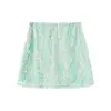 Para Comercio Exterior Transfronterizo Europeo y Americano Ropa de Mujer Aliexpress Más Vendido Moda de Verano Versátil Malla Lentejuelas Falda