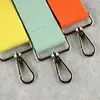 Llavero de Color Macarrón Hecho a Mano Coreano DIY Estilo Ins Colgante para Mochila Escolar Cinta de Lona Etiqueta de Nombre Etiqueta Caliente