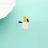 Gran Venta de Liquidación Broche de Dibujos Animados Sanrio Ballena Estrella de Mar Vida Marina Lindo Peluche Pin Decoración