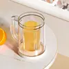 Vaso Helado para Bebidas Refrescantes, Vaso de Cerveza de Verano, Vaso de Hielo, Vaso para Bebidas, Taza de Té, Vaso de Agua, Vaso con Asa para Mujeres, Jarra de Agua Fría