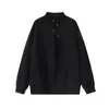 Nova Moletom Casual Masculino Outono 2026, Moderno, Fashionável e Único, Algodão 380g, Design de Botão Irregular, Moletom Masculino