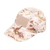 Gorra de béisbol con visera solar para exteriores para hombre, estilo militar transfronterizo, sombrero de camuflaje táctico, gorra deportiva con velcro, envío directo de una pieza