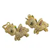 Nueva Moda para Mujer Joyería Cobre Incrustado Circonita Lindo Animal Colgante DIY Todo Fósforo Accesorios para Mujer Regalo de Vacaciones