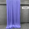 Tela de Seda de Leche Elástica de Doble Cara para Boda Tela de Techo de Boda Cortina Pantalla de Gasa de Fondo Tela para Colgar Decoración