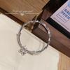 Pulsera Twist Bell diseño de nicho femenino no se desvanece estudiante ajustable temperamento simple pulsera de alto sentido al por mayor