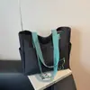 Bolso Tote Simple de Hombro de Gran Capacidad Nuevo 2025 Transfronterizo Bolso de Mano para Estudiante Lona para Viajero Bolso Grande Versátil para Mujer