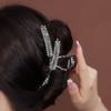 2025 Primavera Nuevo Aleación Espiga de Trigo Pinza para el Cabello Accesorios para el Cabello de Mujer Yiwu Estilo Pastoral Dulce Pinza de Tiburón Horquilla Adorno para el Cabello