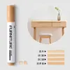 Bolígrafo de Reparación de Color para Muebles, Bolígrafo de Retoque de Veta de Madera, Reparación de Rayones y Manchas Blancas, Sellado de Bordes, Reparación de Madera, Retoque de Pintura de Mesa de Centro, Reparación de Pintura de Sofá
