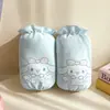 Mangas Impermeáveis Kuromi para Crianças Outono e Inverno Meninas e Meninos Mangas para Meninas e Meninos Mangas são Anti-Sujeira e Resistentes a Manchas
