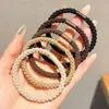 Bandas Elásticas para el Cabello de Otoño e Invierno para Mujer, Alta Elasticidad, Accesorios para el Cabello Duraderos, Ligas para el Cabello Elegantes, Bandas de Goma
