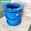 Ventilação de fábrica invólucro flexível batente d'água de aço inoxidável invólucro rígido à prova d'água diâmetro grande invólucro flexível à prova d'água para passagem na parede