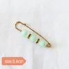 Artefacto para la cintura de los pantalones pasador de cintura broche anti-exposición broche de corsage de alta gama joyería hebilla de broche de perlas