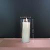 Castiçal de Vidro Alto Borosilicato Frasco de Aromaterapia Copo de Vela Casamento Copo de Vela de Vidro Frasco Copo Vazio Cilindro Personalização