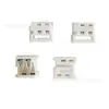 Conector IDC 90327 Branco de Passo 1,27mm 4P Tipo Puncionamento Crimpage Cabo Plano Cinza 2651