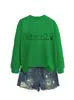Gentileza é grátis Amazon eBay site independente moletom casual confortável feminino gola redonda manga longa para comércio exterior