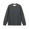 Ventas Directas de Fábrica Transfronterizas Sudadera Cálida de Seda de Morera y Lana para Hombre Otoño e Invierno 2026 Cuello Redondo Gruesa Interior Manga Larga