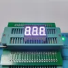 Fabricantes fornecem diretamente tubo digital de 3 dígitos, fileira dupla, 11 pinos, 0,36 polegada, 3 dígitos, luz branca brilhante, tubo digital com carcaça de 10 MM de altura