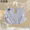 Ropa interior modal sin costuras para mujer nueva verano delgada para niñas doble fondo entrepierna talla grande bragas triangulares al por mayor