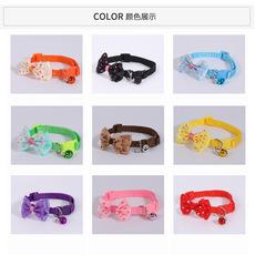 Campana accesorios collar para perro lazo collar mascota lazo collar gato suministros fabricantes múltiples colores opcionales