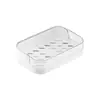 Caja Escurridora de Jabón para Baño del Hogar, Montaje en Pared, Sin Taladro, Estante de Almacenamiento Resistente para Encimera, Soporte para Jabón