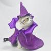Capa de Halloween para mascotas gato perro sangre rey disfraz ropa VIP oso Schnauzer Bomei