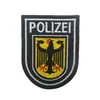 Parches de la Polizei Alemana Escudo del Águila Alemana Insignia de Moral Gsg9 Pegatina de Tela Bordada Insignia de Velcro