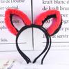 Versión coreana de la diadema orejas de gato diadema chica gato diablo tocado accesorios para el cabello venta en tienda de 2 yuanes