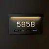 Letrero Luminoso Personalizado para Puerta, Letrero de Número de Habitación de Hotel, Letrero Electrónico para Puerta, Letrero de Acrílico para Puerta de Bed & Breakfast KTV