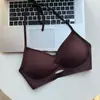 Sutiã com Decote Halter para Mulheres com Seios Pequenos, Push-Up, Sem Fio, Coleta Lateral dos Seios, Anti-Queda, Respirável, Sexy, Sem Costura, Costas Bonitas, Acolchoado