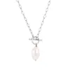 Colar Arvaleff Original 925 Aço Inoxidável Pérola Design Galvanizado Ouro 14K Prata Colar Transfronteiriço Joias