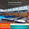 Pista de Curling em Terra Seca Curling em Terra Seca Plástico Simulação de Gelo Construção de Equipe Ensino Treinamento Pista de Curling Sintética Líquida