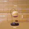 Lámpara aromática vintage de lirios del valle, lámpara para derretir cera de velas, lámpara de ambiente para dormitorio, lámpara de mesa, lámpara de noche, regalo de nicho de alta gama
