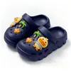 Tamancos infantis de EVA para meninos e meninas, chinelos macios antiderrapantes para casa para crianças maiores e uso pai-filho