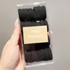 Elástico de borracha alta cor anel de toalha crianças e meninas rabo de cavalo lata corda de cabelo simples acessórios de cabelo corda para cocar cocar