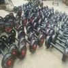 Juegos de Ruedas para Camiones de Volteo de Tipo Fijo para Minería, Juegos de Ruedas de Acero Fundido y Hierro Fundido para Minas de Carbón, Juegos de Ruedas para Hornos de Túnel
