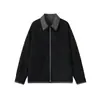 Otoño 2026 Nuevo Estilo Japonés de Moda Rayas Cuello Campana Patchwork Casual Oversize Holgado Falso Dos Piezas Chaqueta