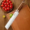 Faca de Cozinha Pequena Estilo Japonês, Faca de Cortar Frutas de Aço Inoxidável Doméstica, Faca de Chef para Culinária Japonesa, Faca Afiada de Cozinha para Frutas e Legumes