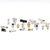 Tipo SMC Mini Micro Pneumático Passante Cotovelo PC Conector PL KJL04-M3 KJH06-M5 KJS06-M6
