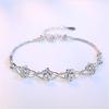 Amor Sansheng III Shili Jardín de Flores de Durazno Pulsera Chapada en Plata Niñas Retro Floración Ciruelo Flor de Ciruelo Joyería de Mano Fábrica Al por Mayor